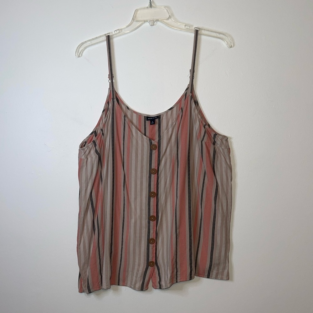 Torrid Cami Tank Top Adjustable Spaghetti Straps Plus Size 4X